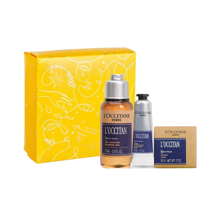 L'Occitan Homme Lote Gel Ducha 75 Ml + Aftershave + Jabón