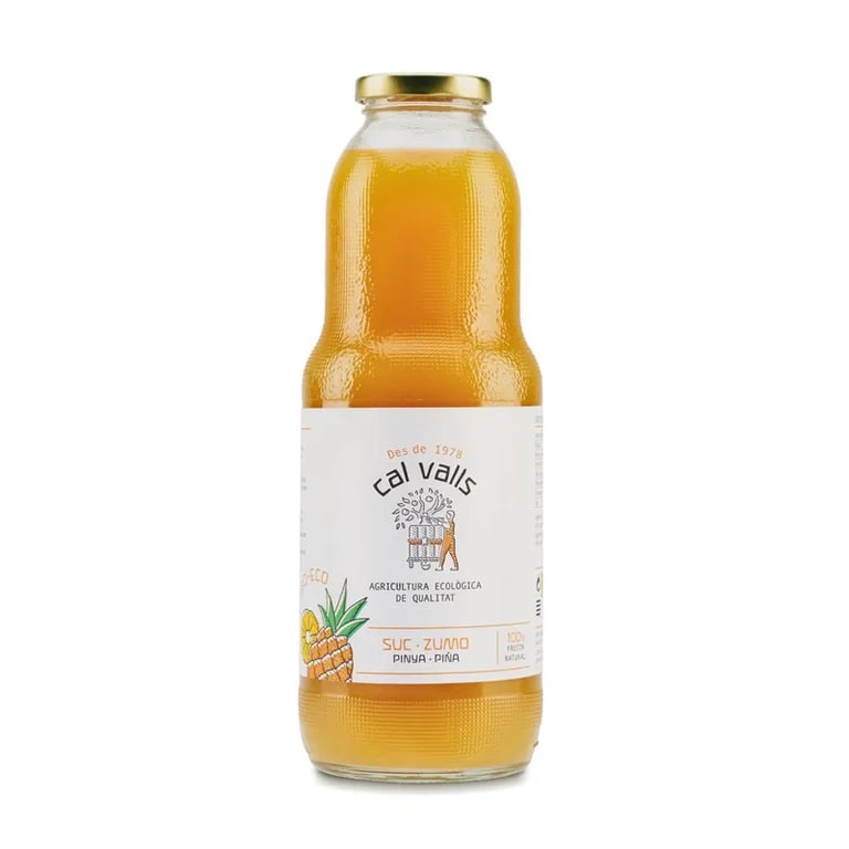 ZUMO DE PIÑA ECOLÓGICO