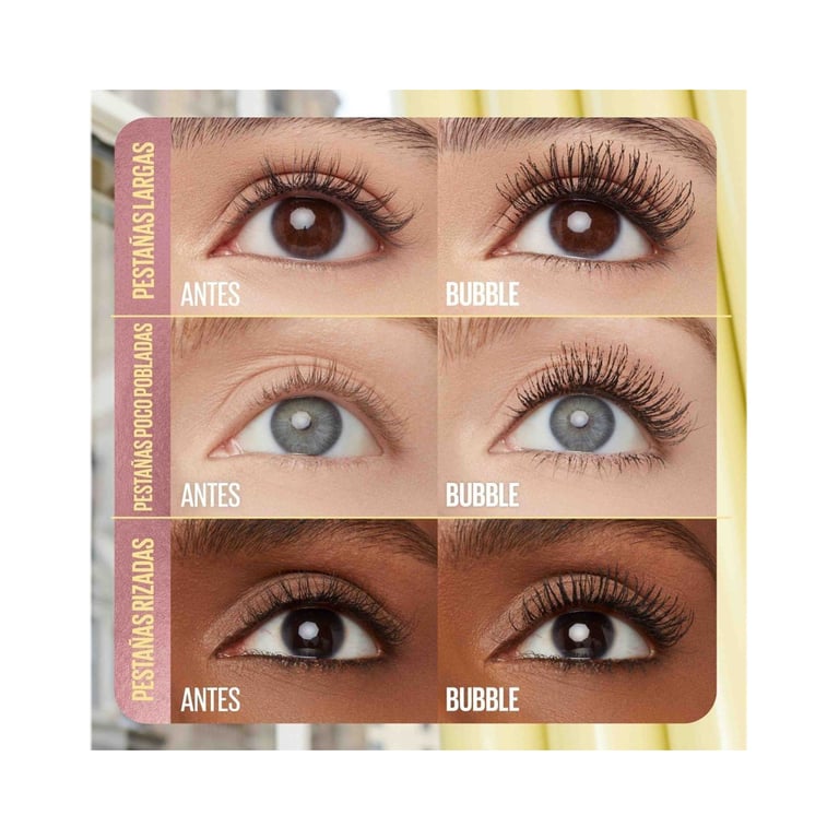 Colossal Bubble Waterproof Máscara Pestañas da Maybelline