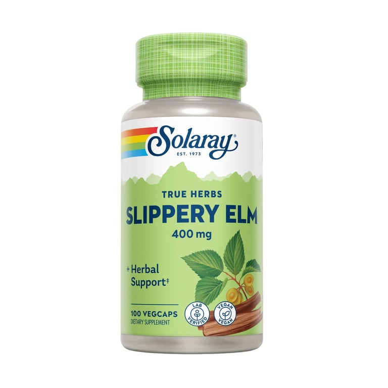 Slippery Elm Bark Olmo 400 Mg