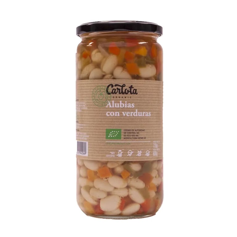 Fagioli Bianchi con Verdure Bio
