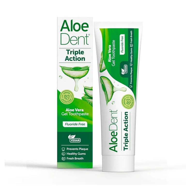Dentífrico Aloe Vera Coconut Sin Flúor