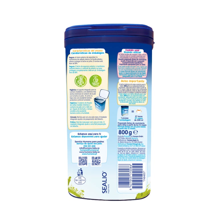 Miltina 3 Probalance 800g de Miltina