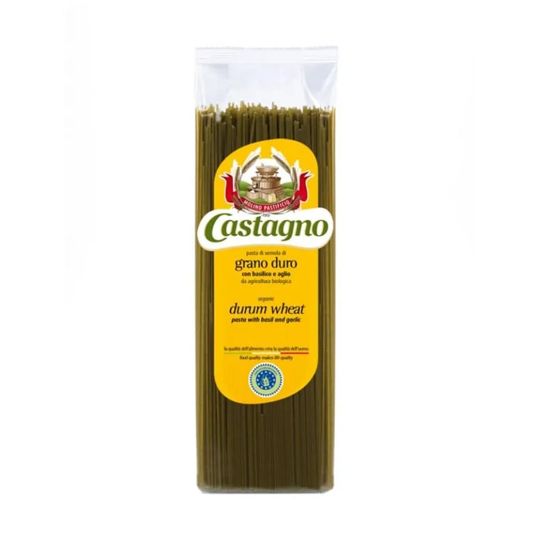Vollkorn-Spaghetti Mit Knoblauch und Petersilie Eco