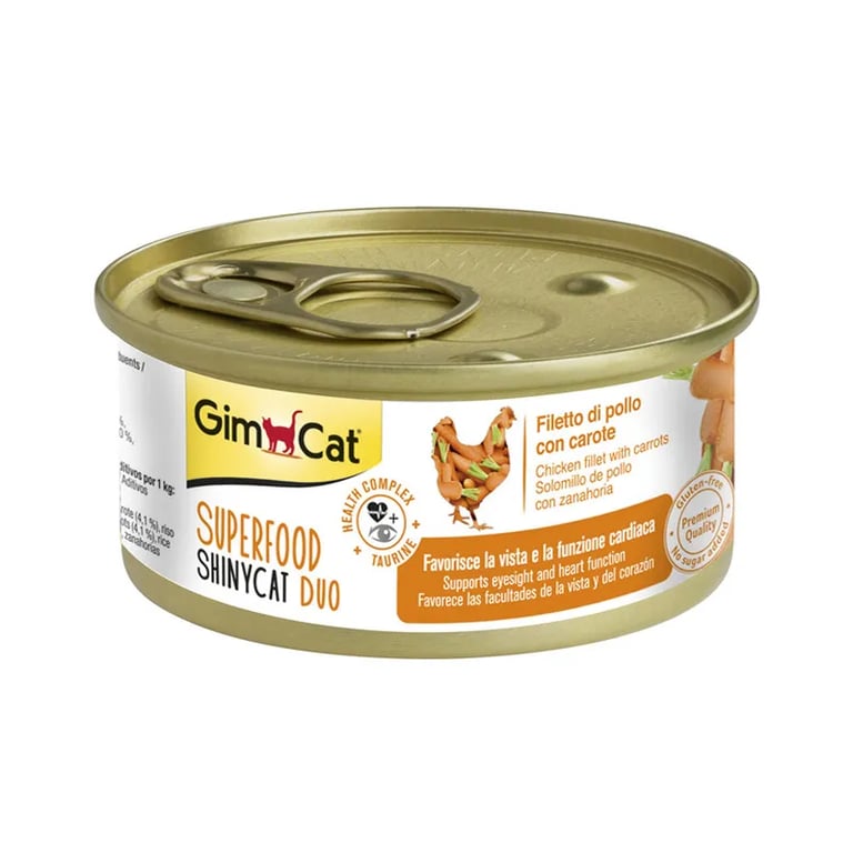 Superfood Shinycat Duo Pollo e Carote