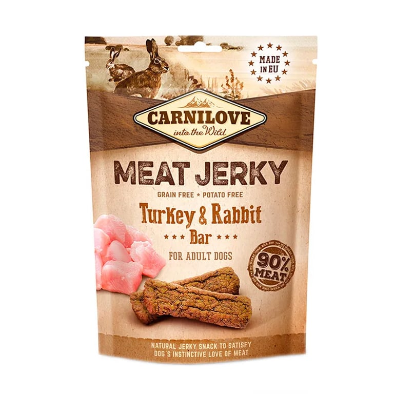Jerky Conejo Y Pavo Barritas