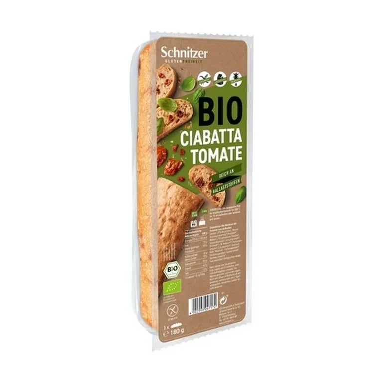 Pane Ciabatta Pomodoro Senza Glutine