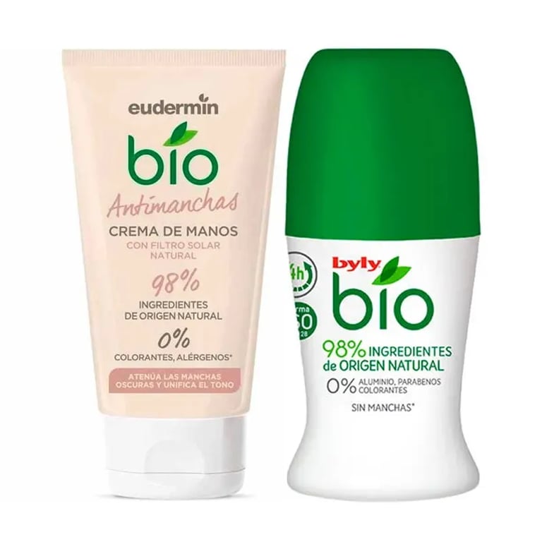 Bio Manos Crema Anti-Manchas 75 ml + Desodorante Byly
