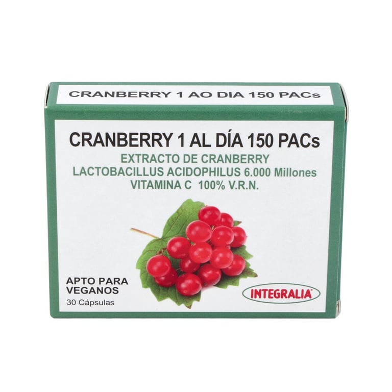 Cranberry Una al Día 150 PACs