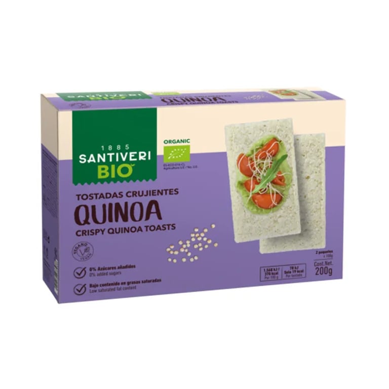 Biscottes Légères Au Quinoa Bio