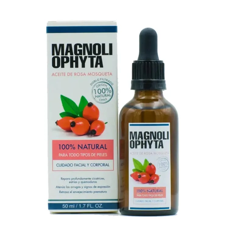 Aceite De Rosa Mosqueta Natural Gotero