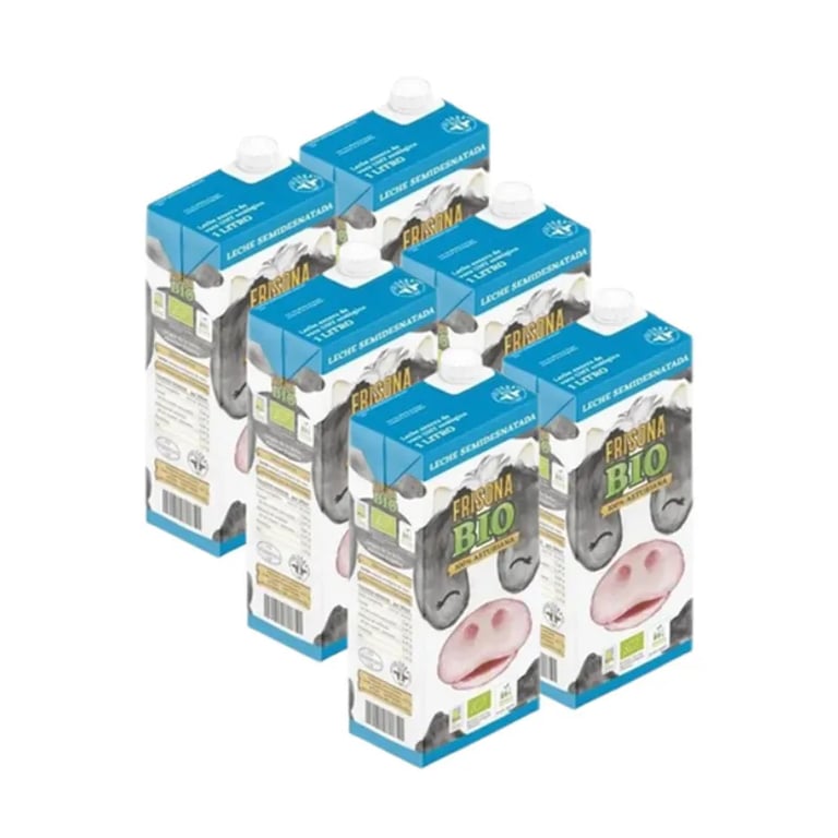 Leche Semidesnatada Bio