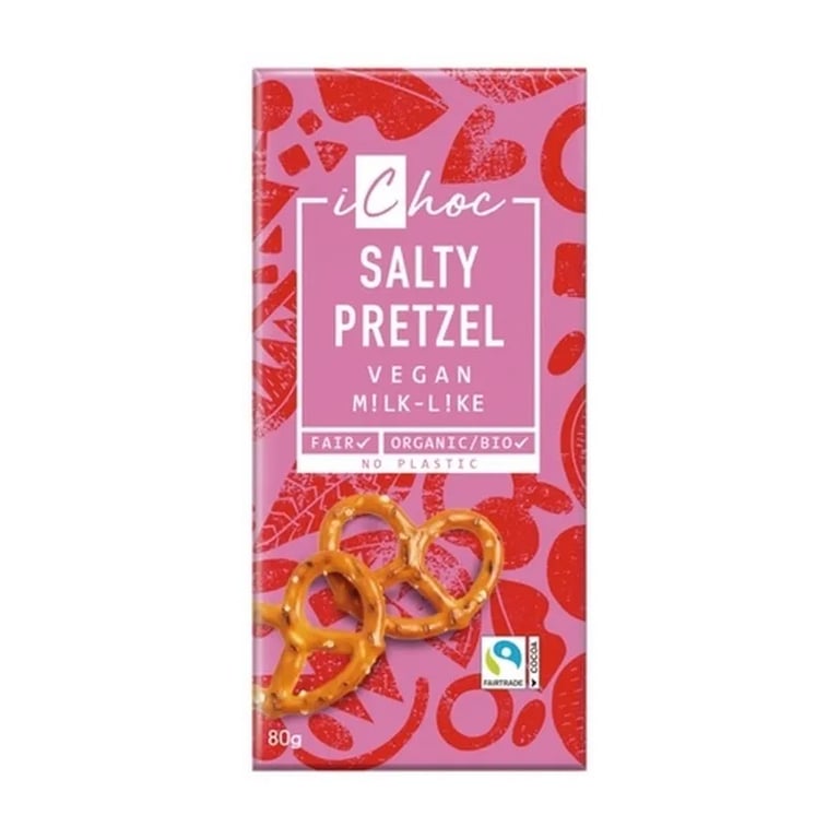 Chocolate Salty Pretzels Vegan