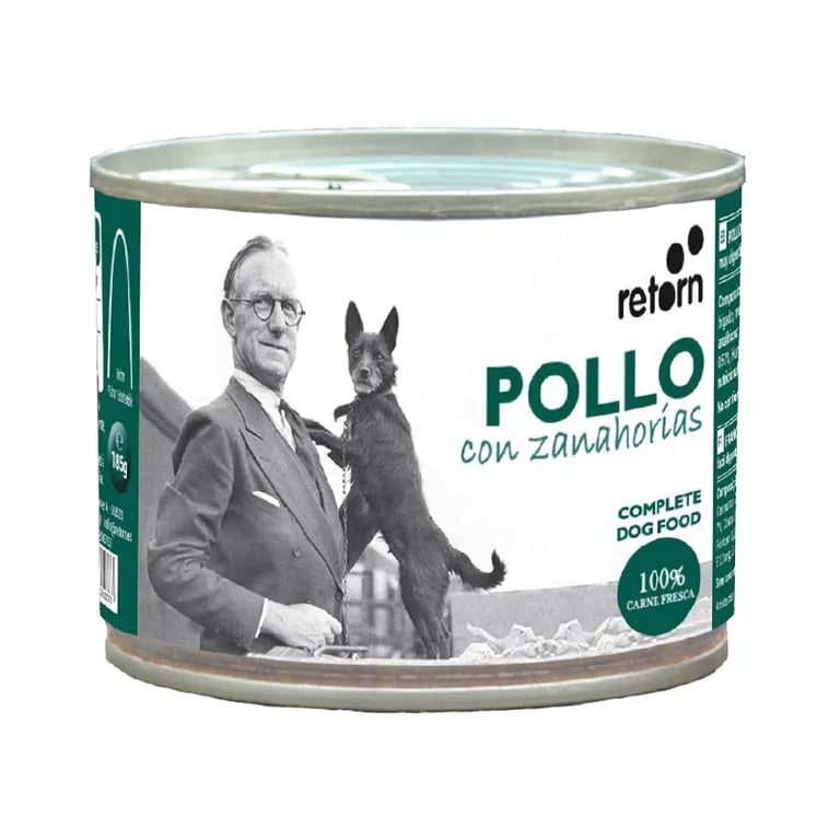 Comida Húmeda Para Perros De Pollo Con Zanahorias