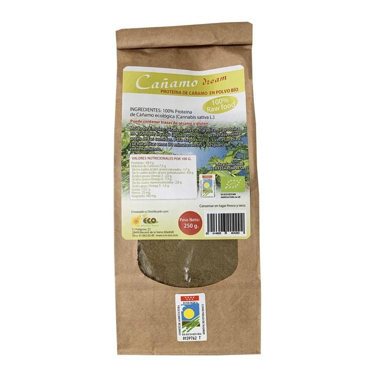 Proteine di Canapa Biologiche