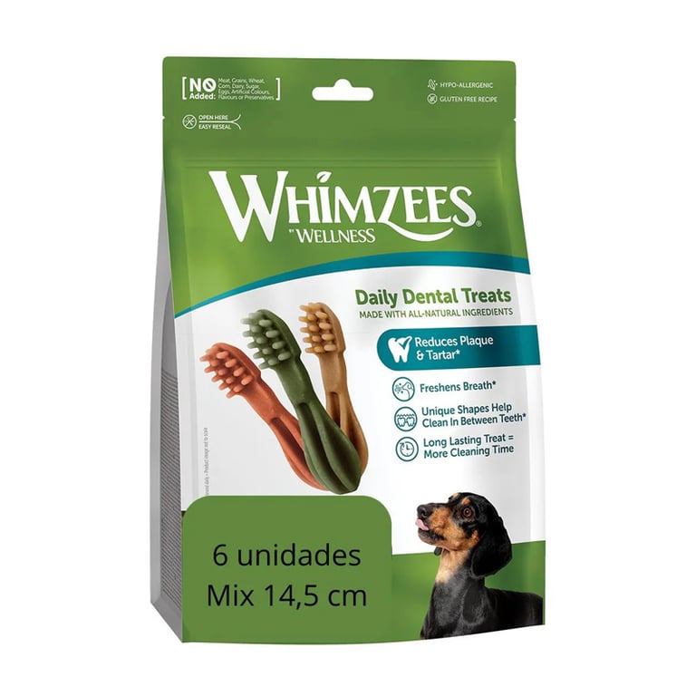 Whimzees Cepillo L Mix 14,5 Cm Bl