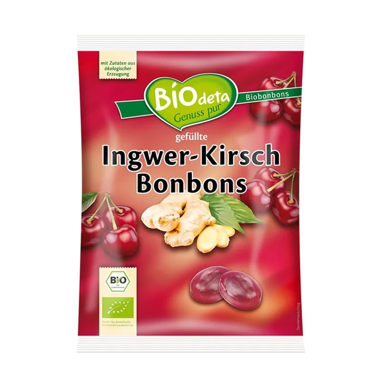 Caramelos Jengibre Y Cereza Bio