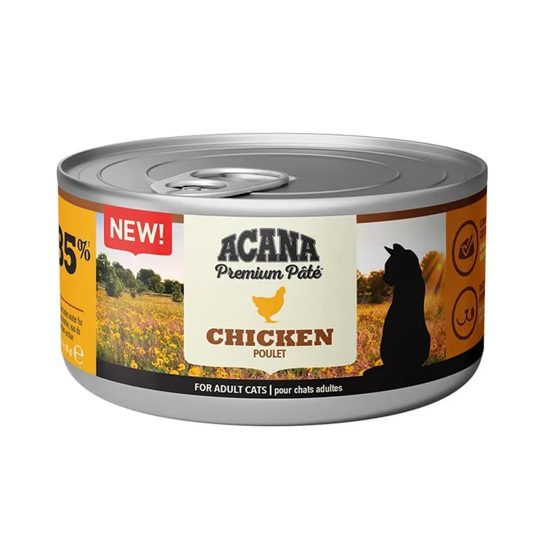 Acana Premium Huhn & Fischpastete Katze Kitten