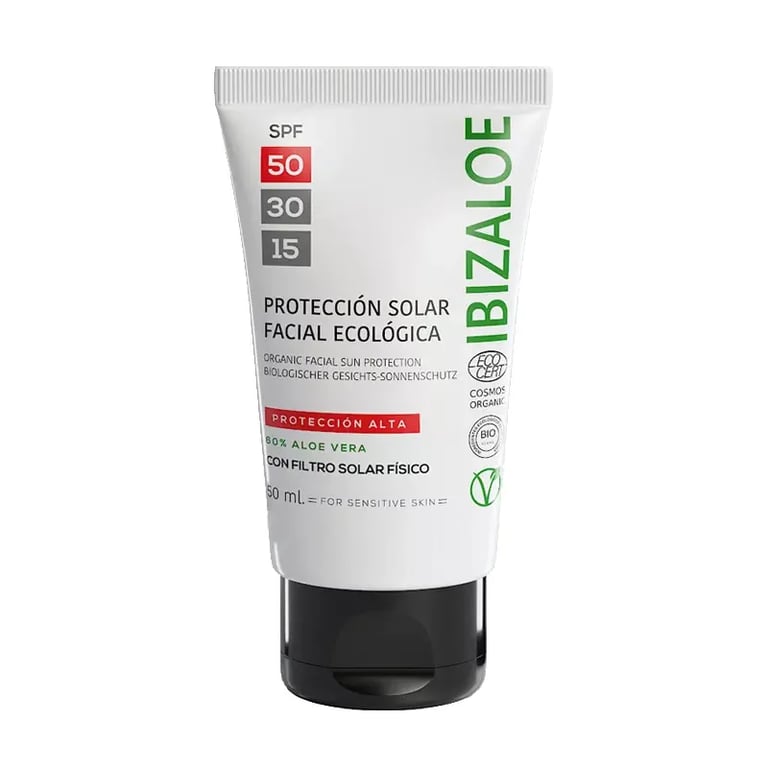 Ibizaloe Protección Solar Facial Spf50