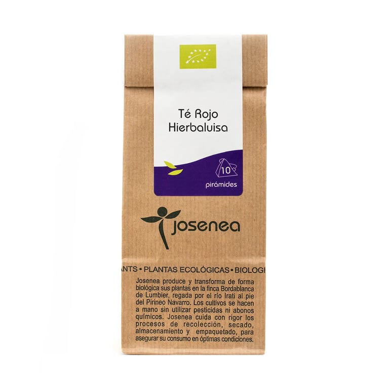 Roter Tee mit Zitronen-Eisenkraut Bio