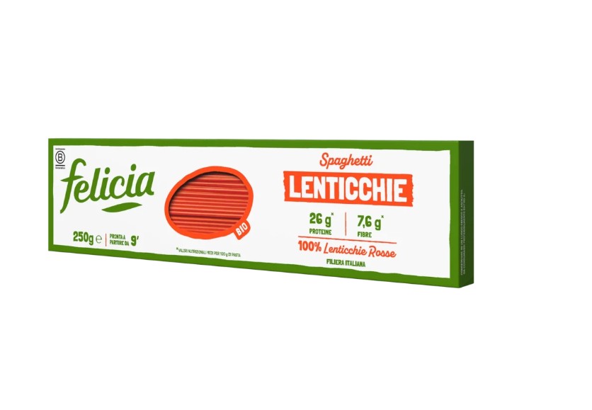 Espaguetis de Lenteja Roja Ecológicos