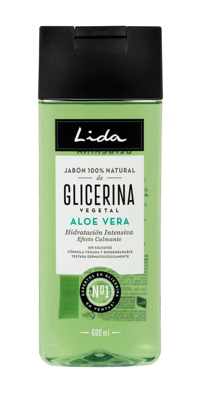Savon 100% Naturel Glycérine Et Aloe Vera 600 ml