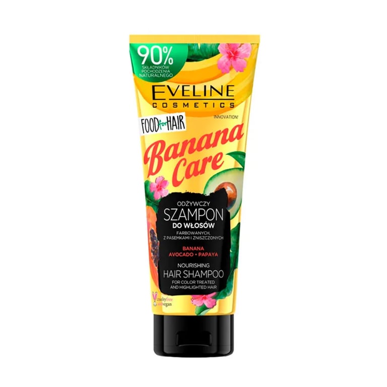 Food For Hair Banana Care Shampoo Hydraterende Bescherming Kleur