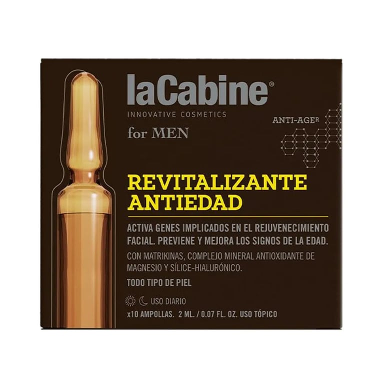 La Cabine For Men Fiale Rivitalizzanti Anti-Età