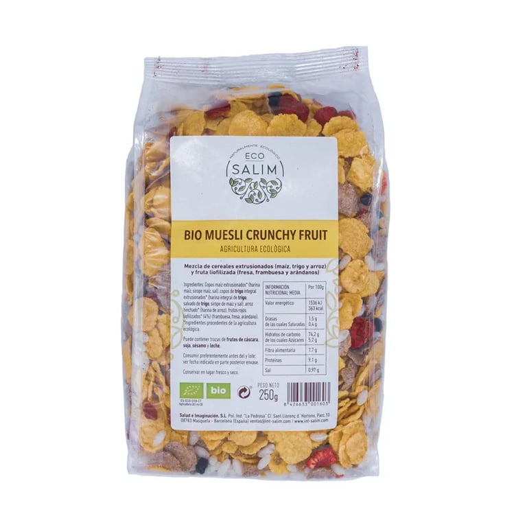 Bio Muesli Crunchy Fruit