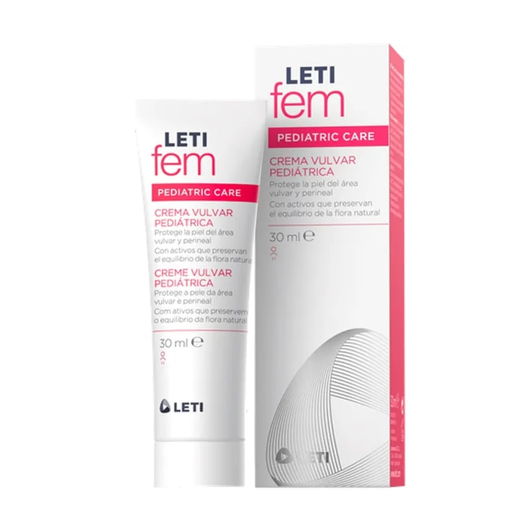LETIFEM PAEDIATRIC CREMA VULVAR