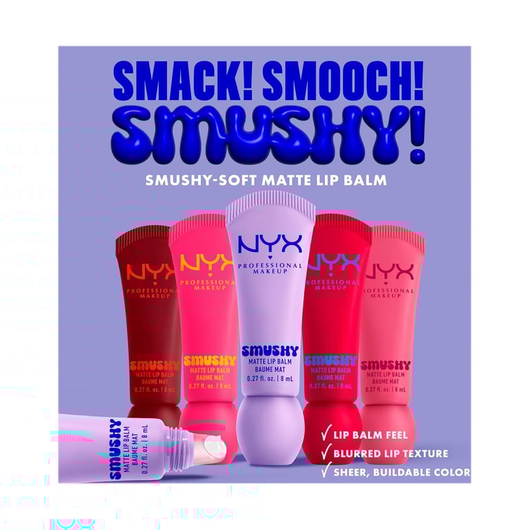 Lip Balm Smushy Matte #01 Sugar Smush von NYX