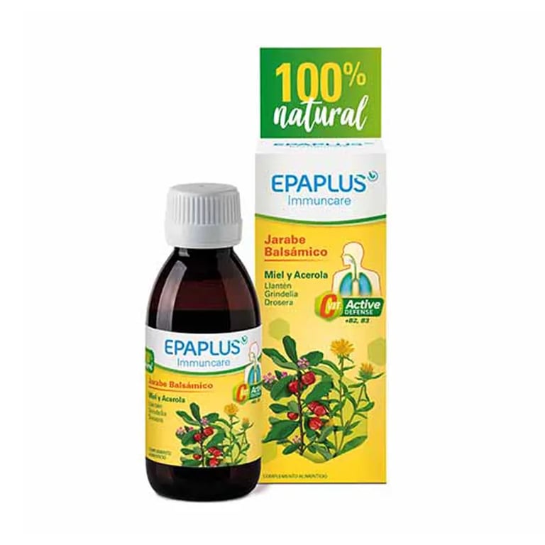 EPAPLUS IMMUNCARE JARABE BALSÁMICO MIEL Y ACEROLA