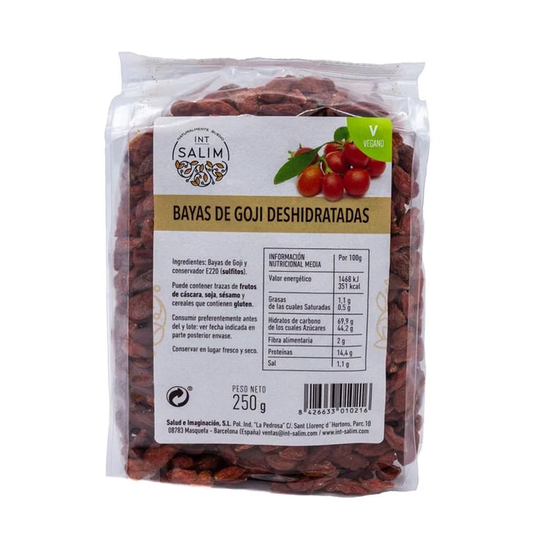 Bayas De Goji Deshidratadas