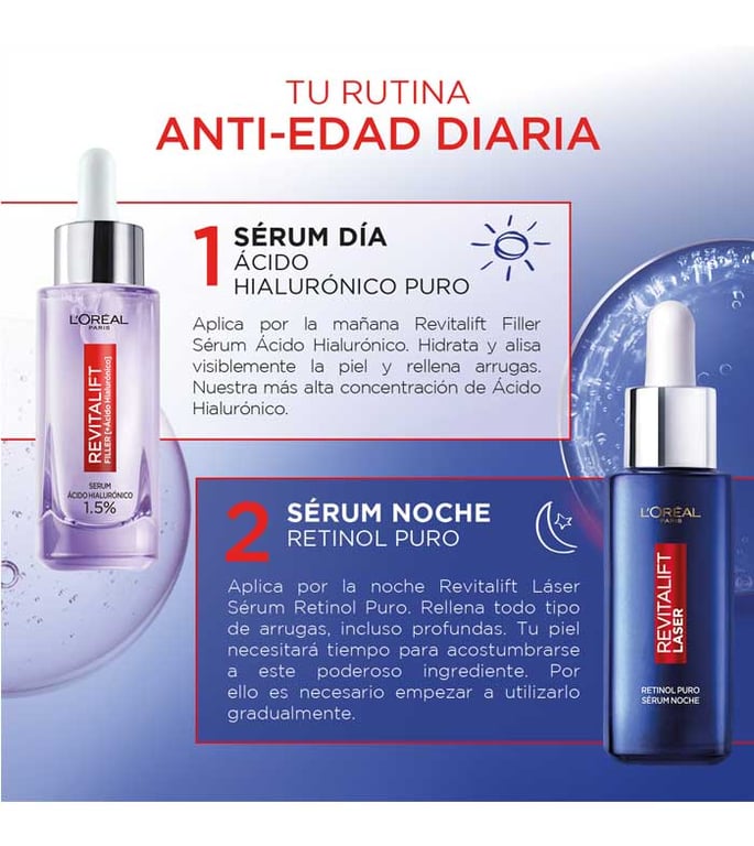 Revitalift Laser Rétinol Pur Sérum Nuit 30 ml de L'Oreal Paris