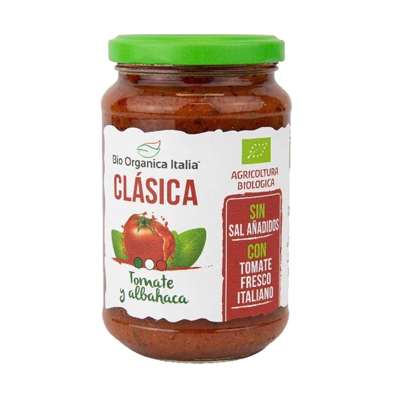 Sauce Tomate Et Basilique Classique Bio Orgánica