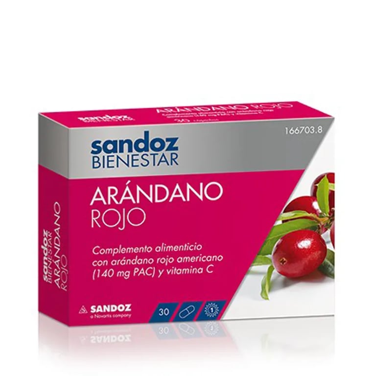 SANDOZ BIENESTAR ARÁNDANO ROJO