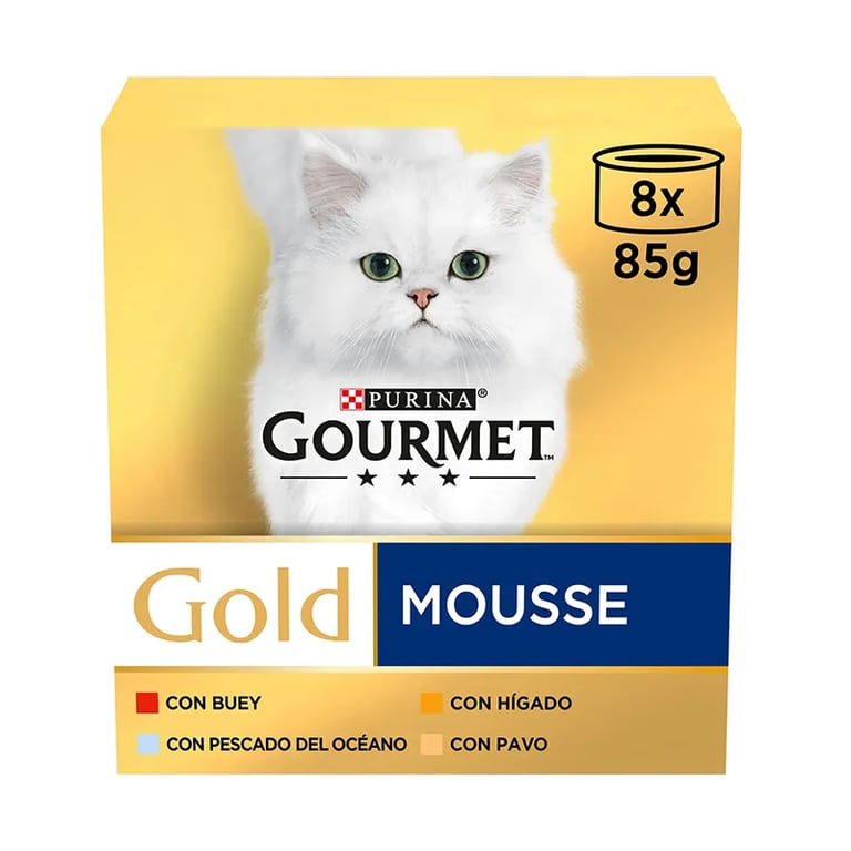 Gold Mousse Pack Surtido 8X85g