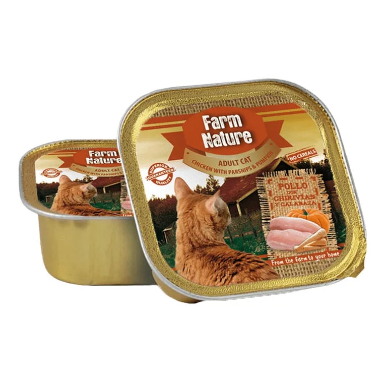 Gatti Adulti Pollo Con Pastinaca E Zucca