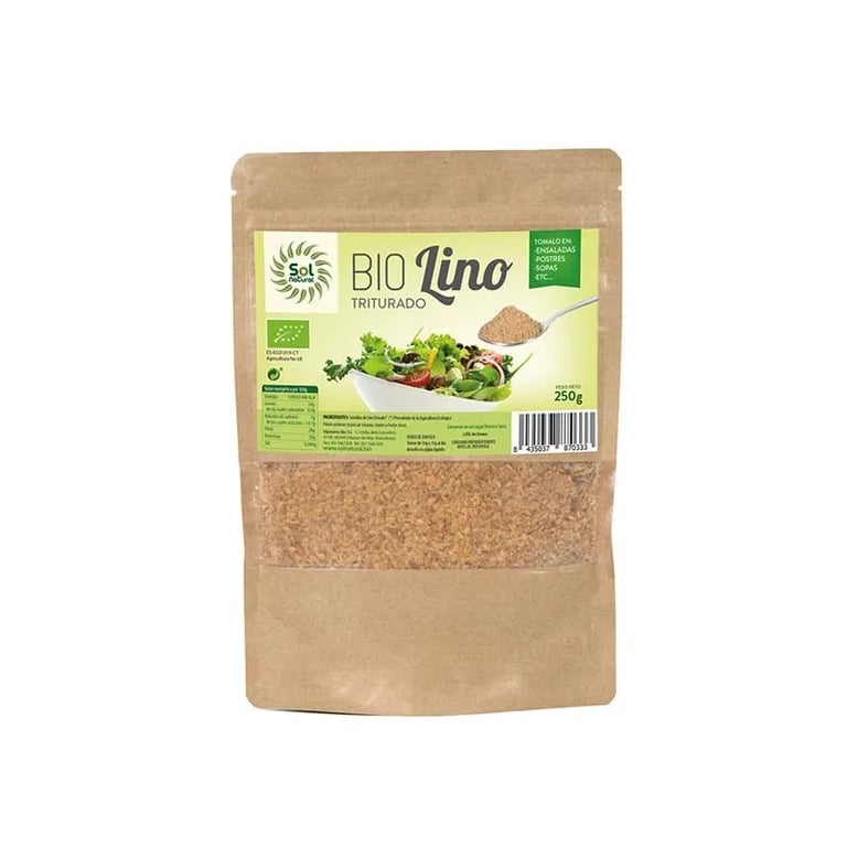 Gemahlene, Goldene Bio-Leinsamen