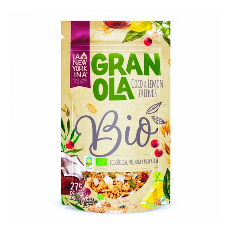 Granola Noix De Coco Et Citron Bio