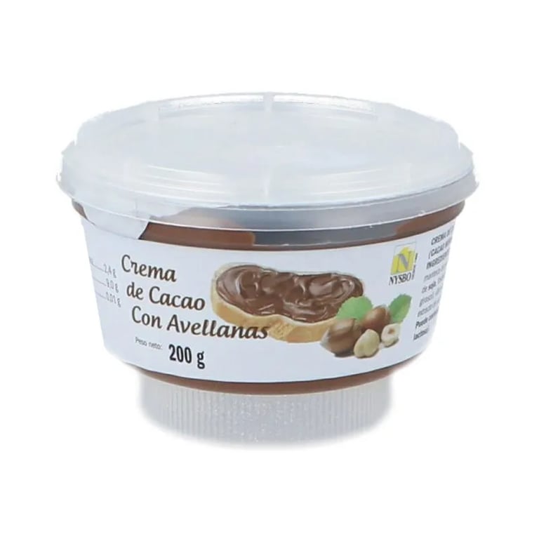 Crema Cacao Con Avellana