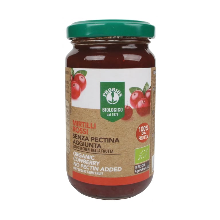 Compota De Arándanos Rojos Bio