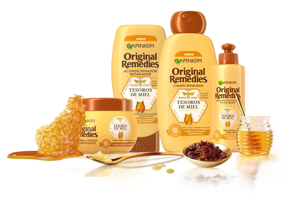 Original Remedies Shampoo Honigschätze 300 ml von Garnier