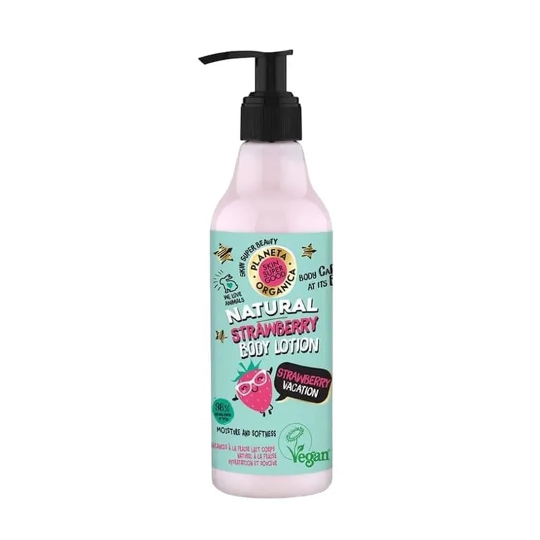Loción Corporal Natural Fresa