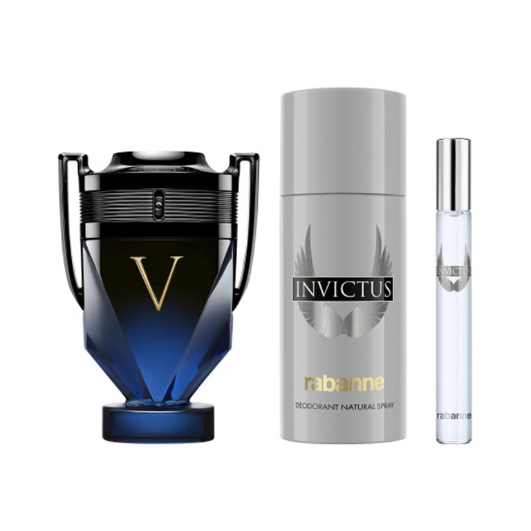 Invictus Victory Elixir Intense EDP 100 ml Set 3 Piezas de Rabanne
