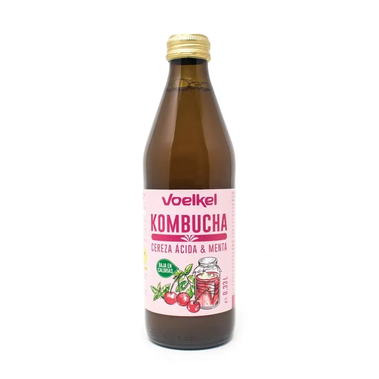Kombucha Cereza Y Menta