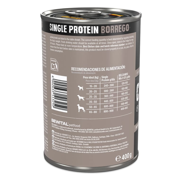 Belcando Single Protein Lamm - imagen 2 de 5