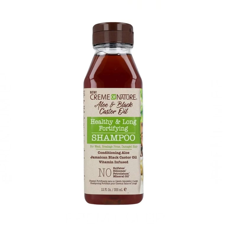 Aloe & Black Castor Fortifying Shampooing