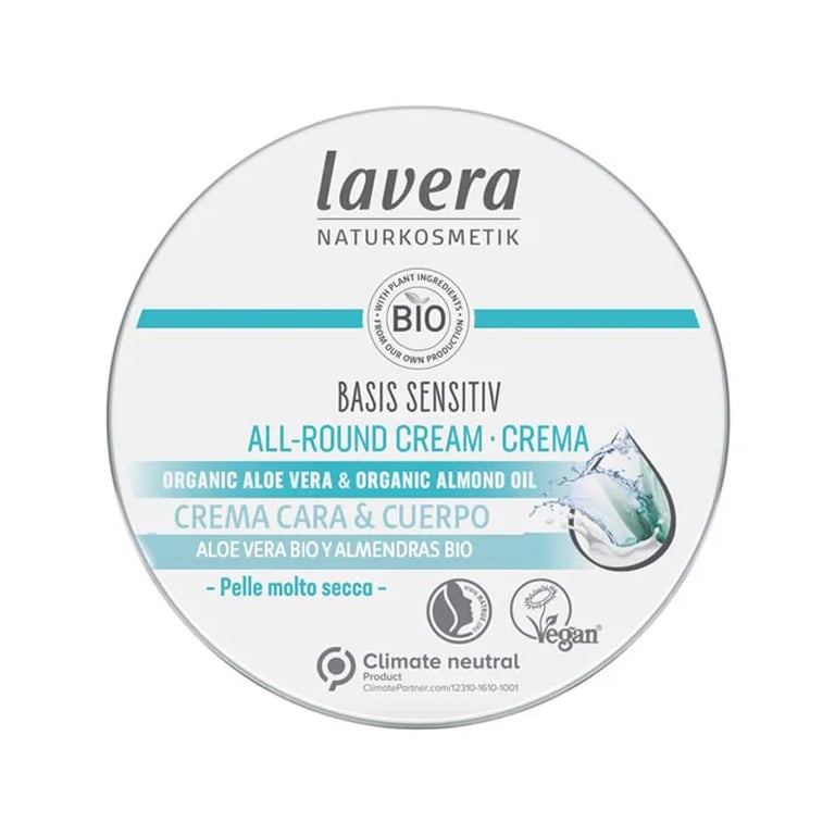 CREMA HIDRATANTE PARA CARA Y CUERPO BASIS SENSITIV