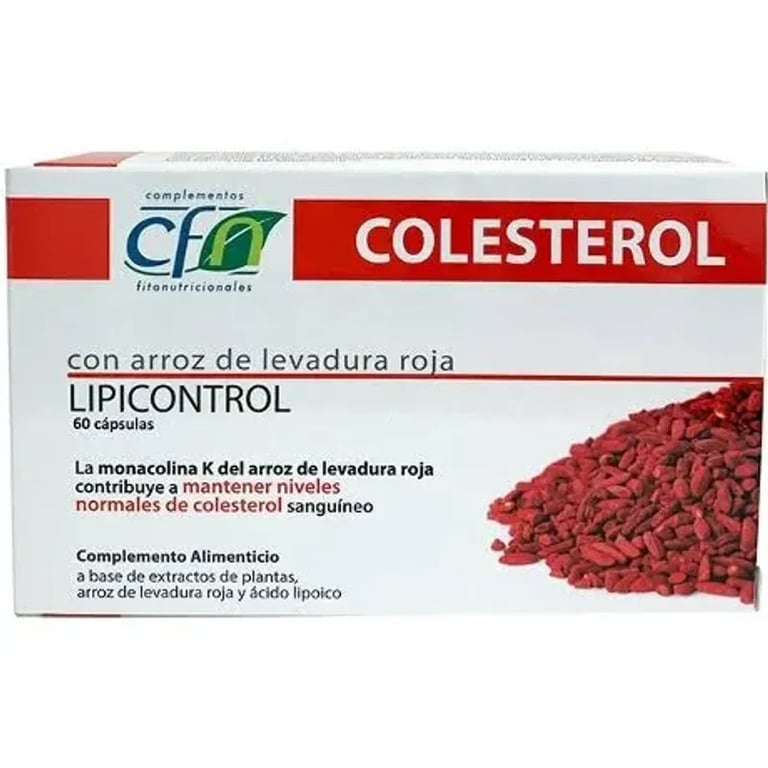 Lipicontrol Levadura Arroz Rojo